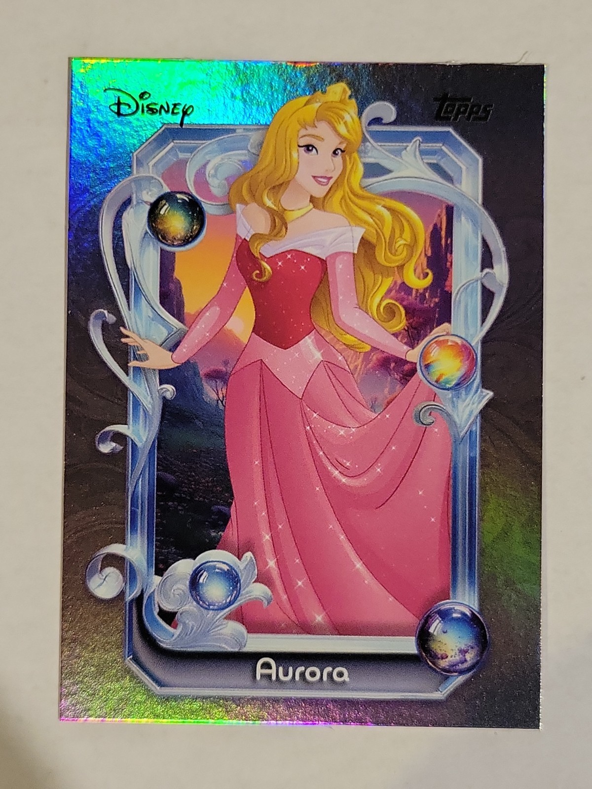 2025 Topps Disney Wonder Base Cartoon Princess Foil #153 Aurora