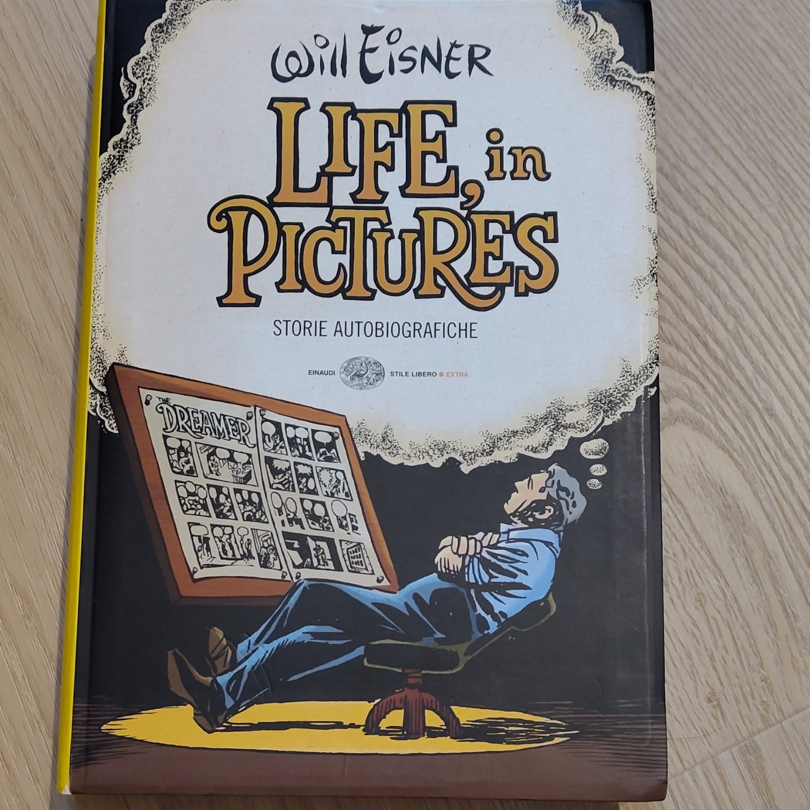 Einaudi Life, in Pictures Will Eisner graphic novel autobiografia a colori 2008