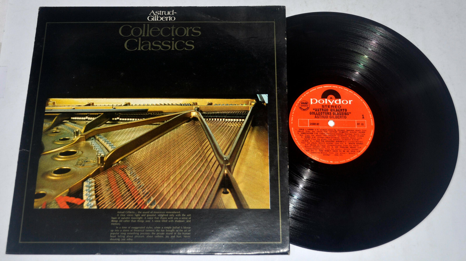 Philippines ASTRUD GILBERTO (Bossa Nova) Collectors Classics LP Vinyl Record