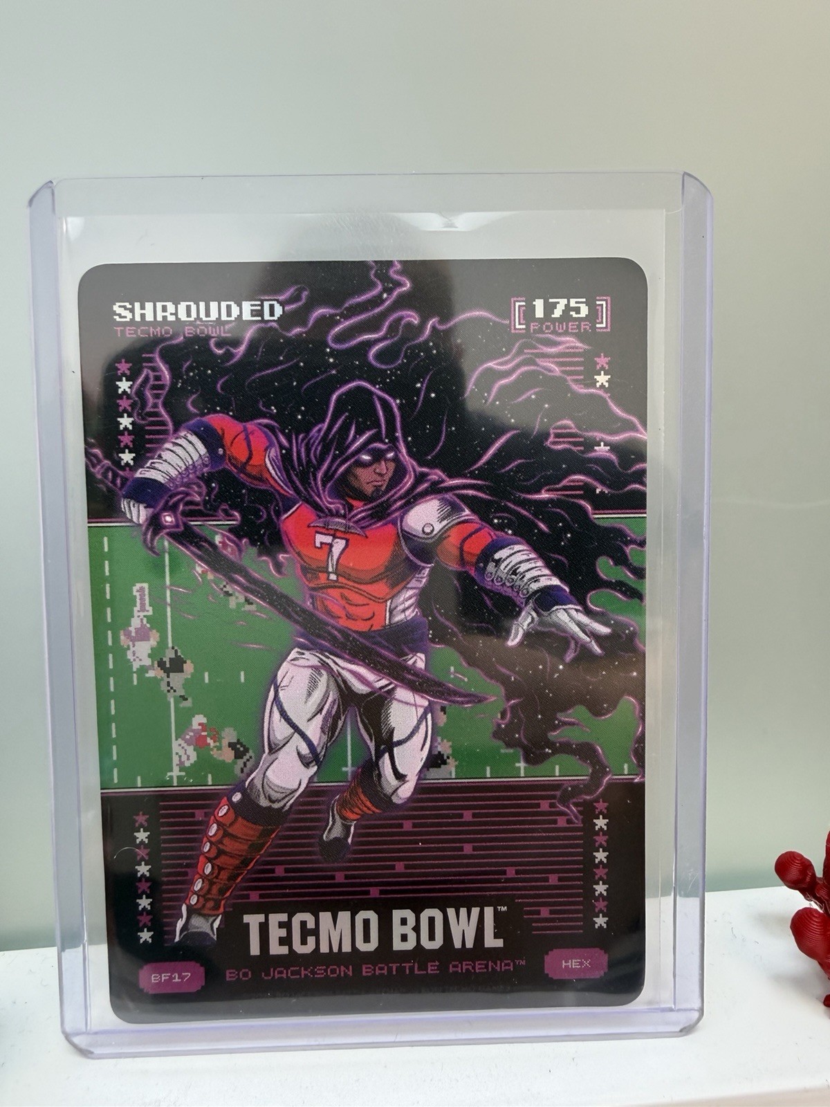 Tecmo Bowl Bo Jackson Battle Arena Shrouded HEX SSP #BF17 2026
