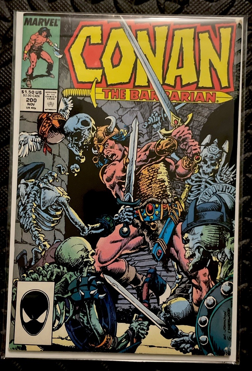 Conan the Barbarian #200  Marvel Comics 