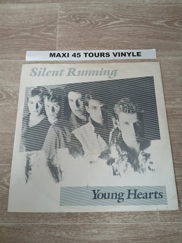 Silent running : Young hearts (Extended Mix) 1984 Uk 12" Maxi 45 Tours Vinyle