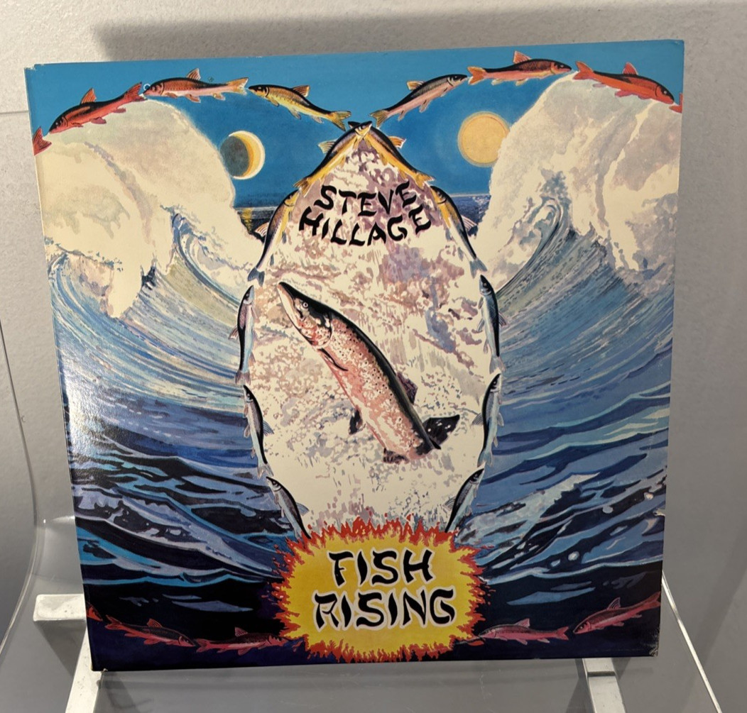STEVE HILLAGE: fish rising VIRGIN 12" LP VINYL Presswell Press