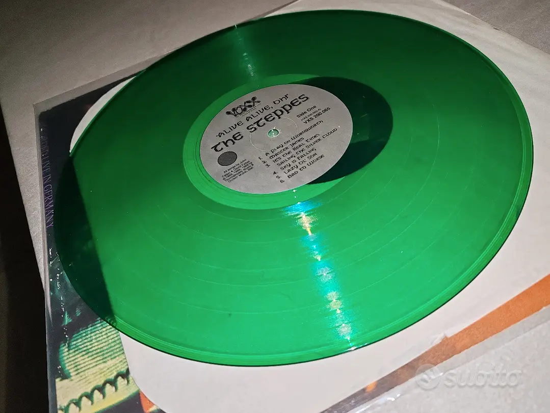 alive steppes vinile verde limited