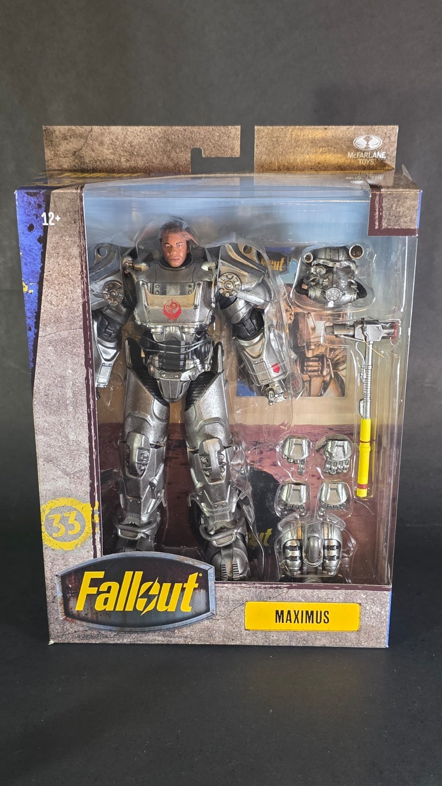 McFarlane Toys 7" Deluxe Action Figure Maximus (Serie TV Fallout) - SIGILLATO NUOVO CON SCATOLA