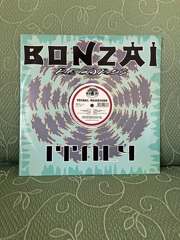 Disco in vinile musica techno / hard house anni 90: Tribal Warriors "Blockhaus" Bonzai Records