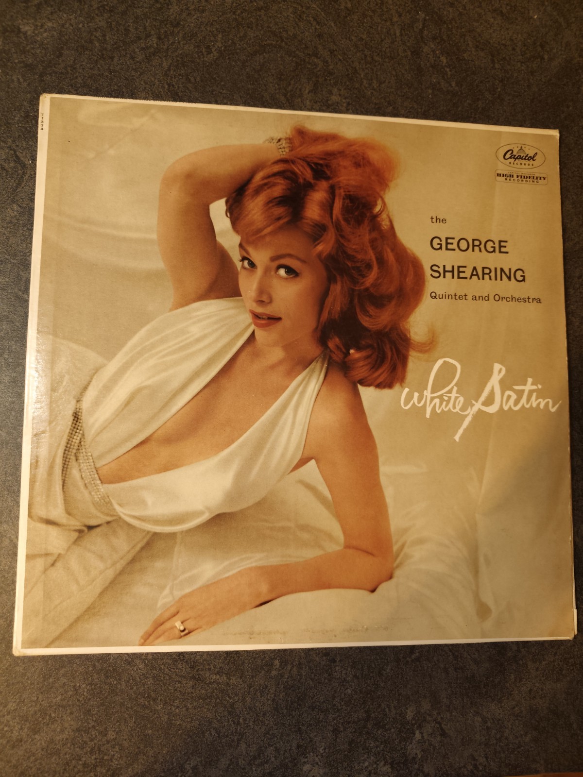 Vinyle 33T George Shearing - White Satin - Capitol Records T 1334 Vintage...