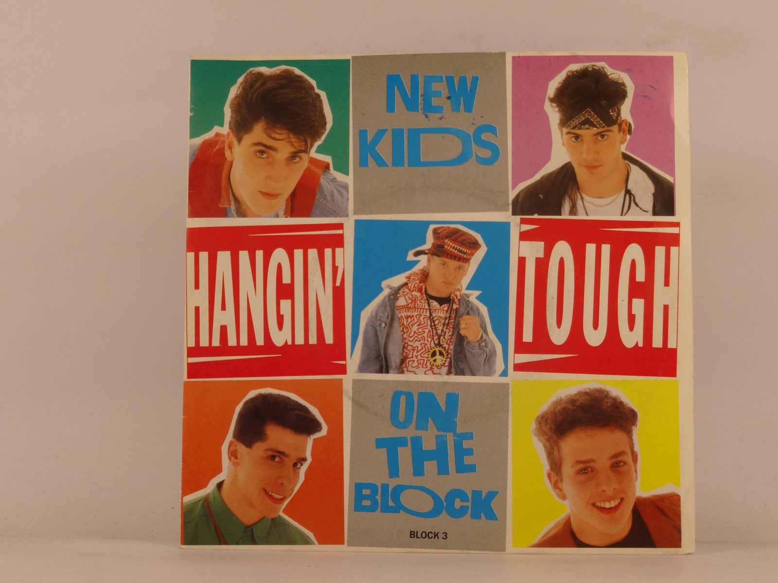 NEW KIDS ON THE BLOCK HANGIN TOUGH (129) 2 Track 7" Single plus Picture Sleeve C