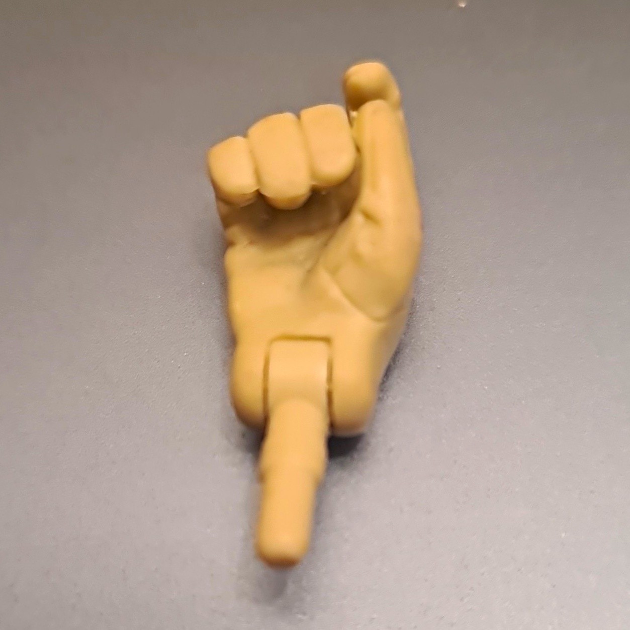 Ricambio per action figure in plastica parte accessoria manuale, confezione da 1