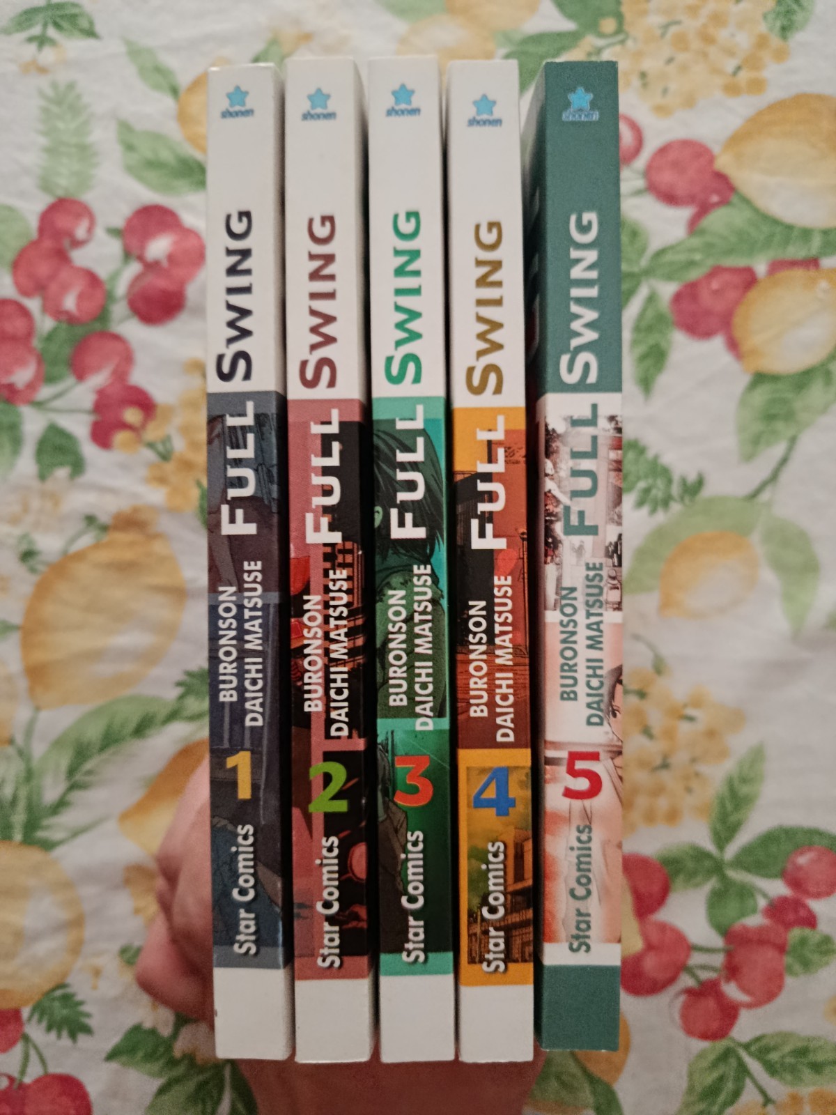 Full Swing vol. 1-5 di Buronson e Daichi Matsuse