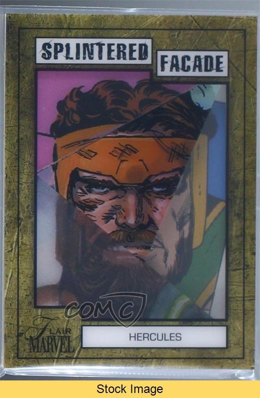 2023 Flair Marvel Splintered Façade Hercules #SF-6 READ 0l8l