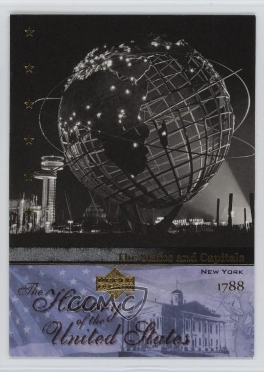 2004 Upper Deck La storia degli Stati Uniti e delle capitali New York #SC11 0t2
