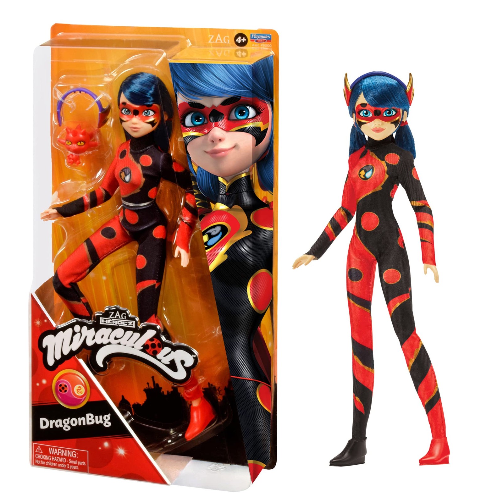 PlayMates 50010 - Figurines d'action Rouge Noir Plastique inches