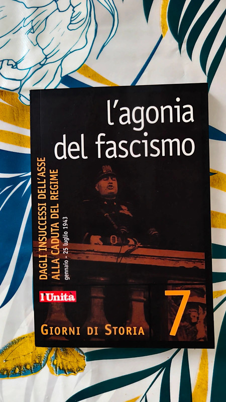 libro l'agonia del Fascismo - salgo insuccessi dell'asse alla caduta del regime