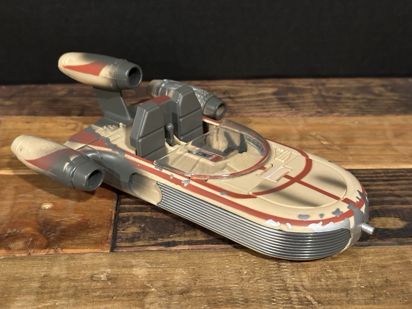 Tonka Star Wars Luke's Land Speeder veicolo vintage 1995 Kenner/Hasbro