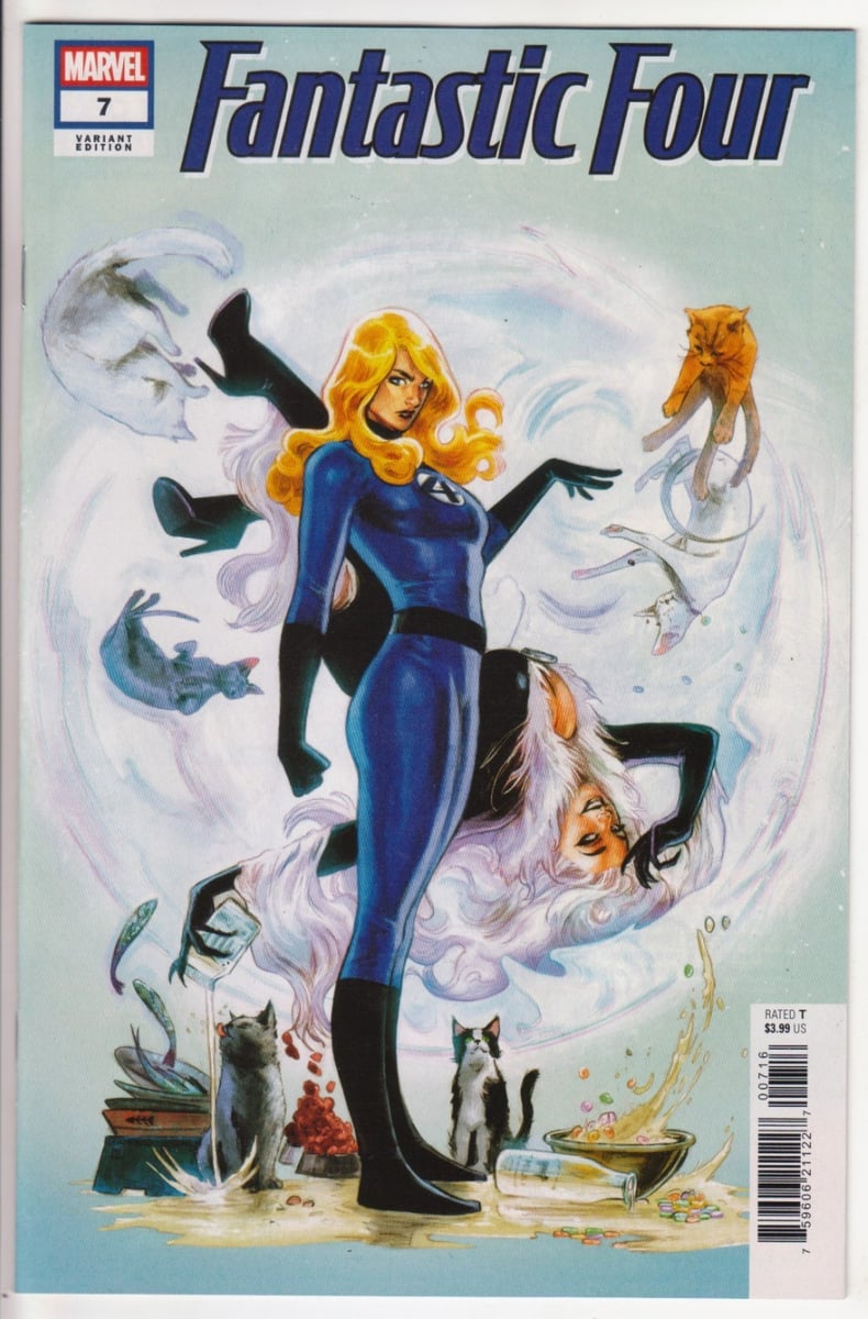 Fantastic Four V8 #7, Marvel Comics 2026 VF/NM 9.0 variante Carnero