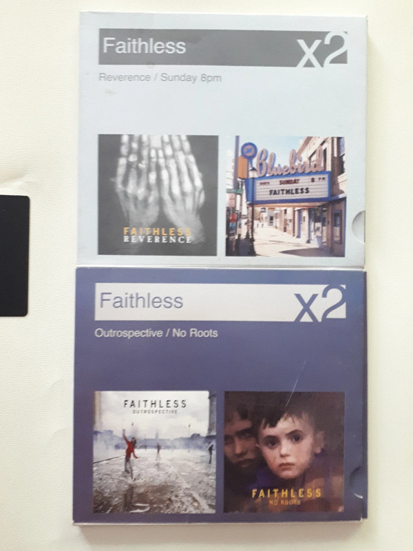 2 Doppel CDs Faithless, 4 CDs