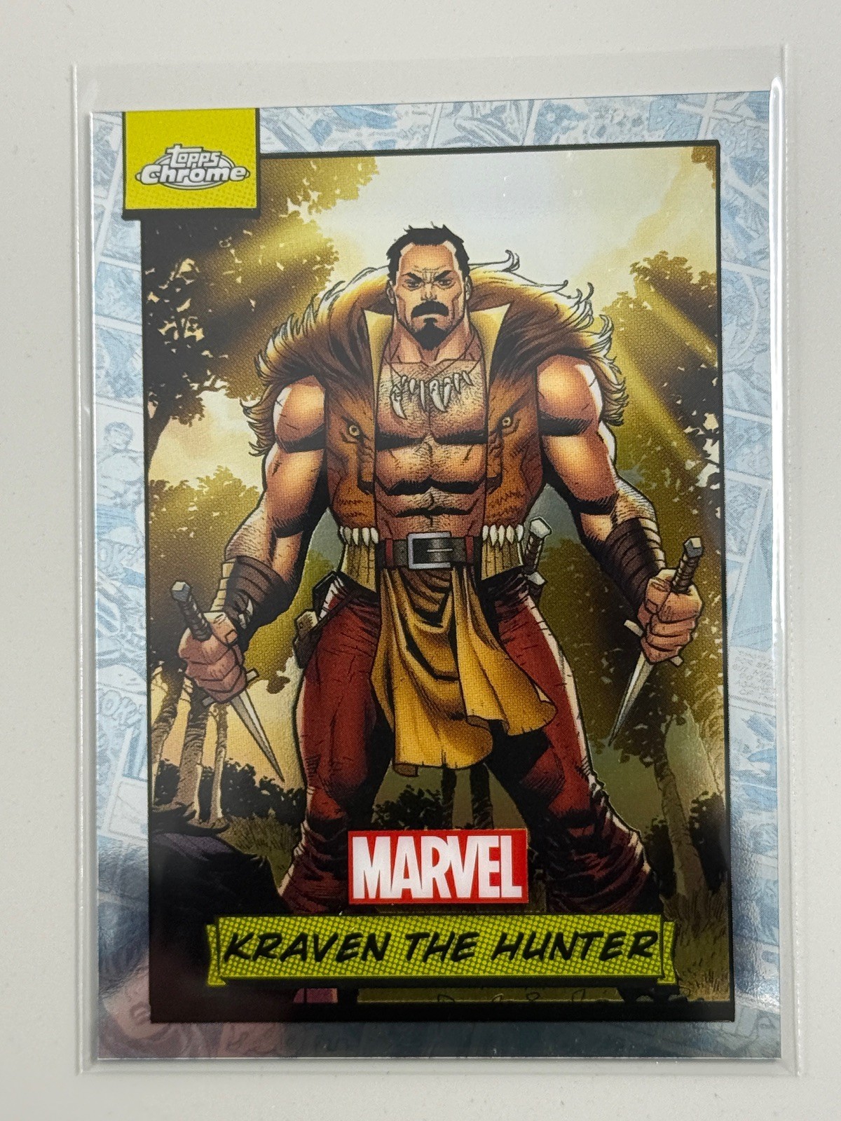 Kraven the Hunter Base Marvel Topps Chrome 2024 #136