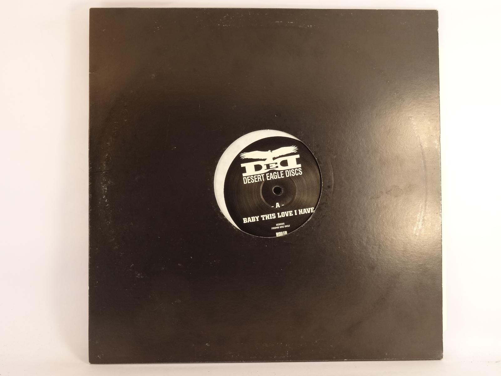 DESERT ISLAND DISCS BABY THIS LOVE I HAVE (308) 2 Track Promo 12" Single plus Co