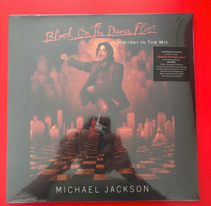 2xlp Michael Jackson - blood on the dance floor