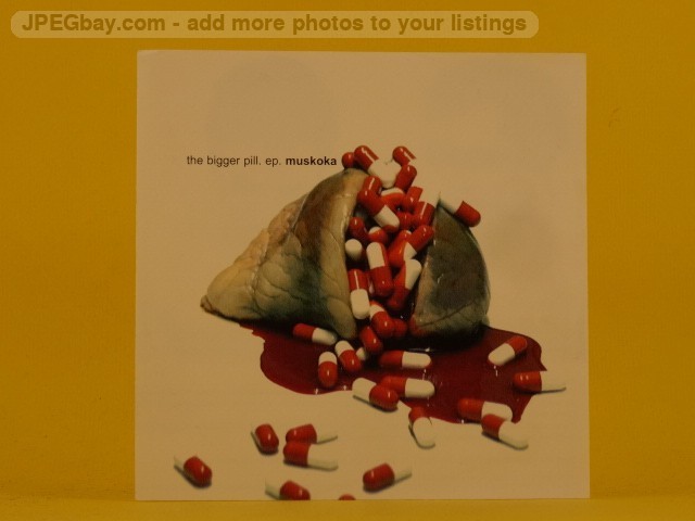 MUSKOKA THE BIGGER PILL EP (L84) 4 Track CD Single including Picture Sleeve MOKI