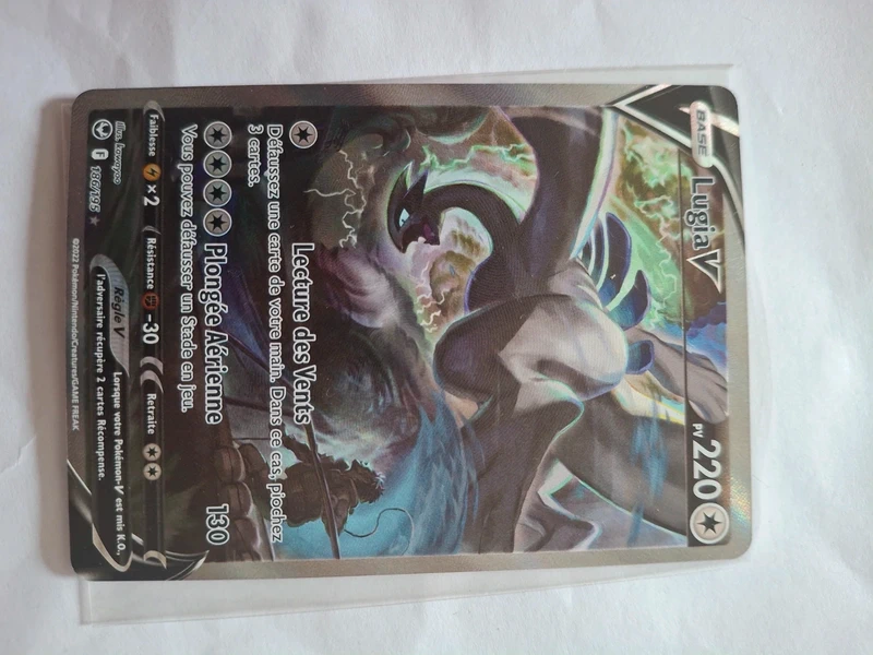Échange pokemon lugia v