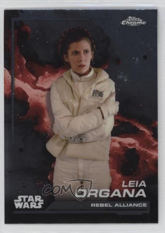 2024 Topps Chrome Star Wars Alleanza Ribelle Principessa Leia Organa #103 07sf