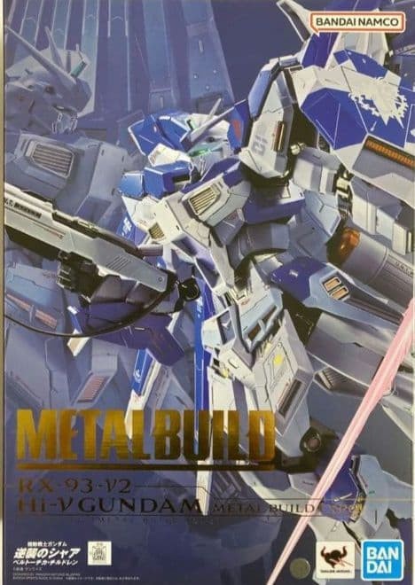 Bandai Metal Build RX-93-V2 Hi-V Gundam Expo Action Figure Char Counterattack
