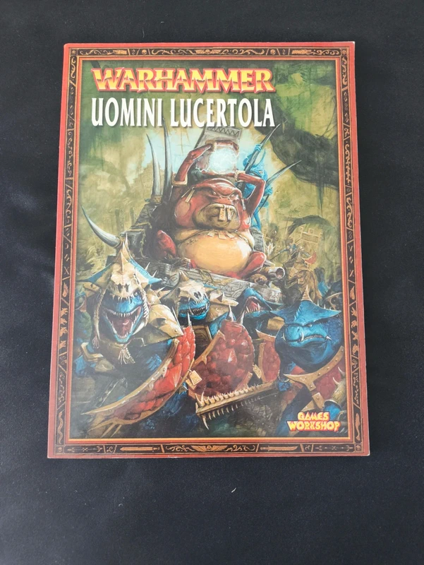 Livre d armée Homme lézard Oldworld Italien