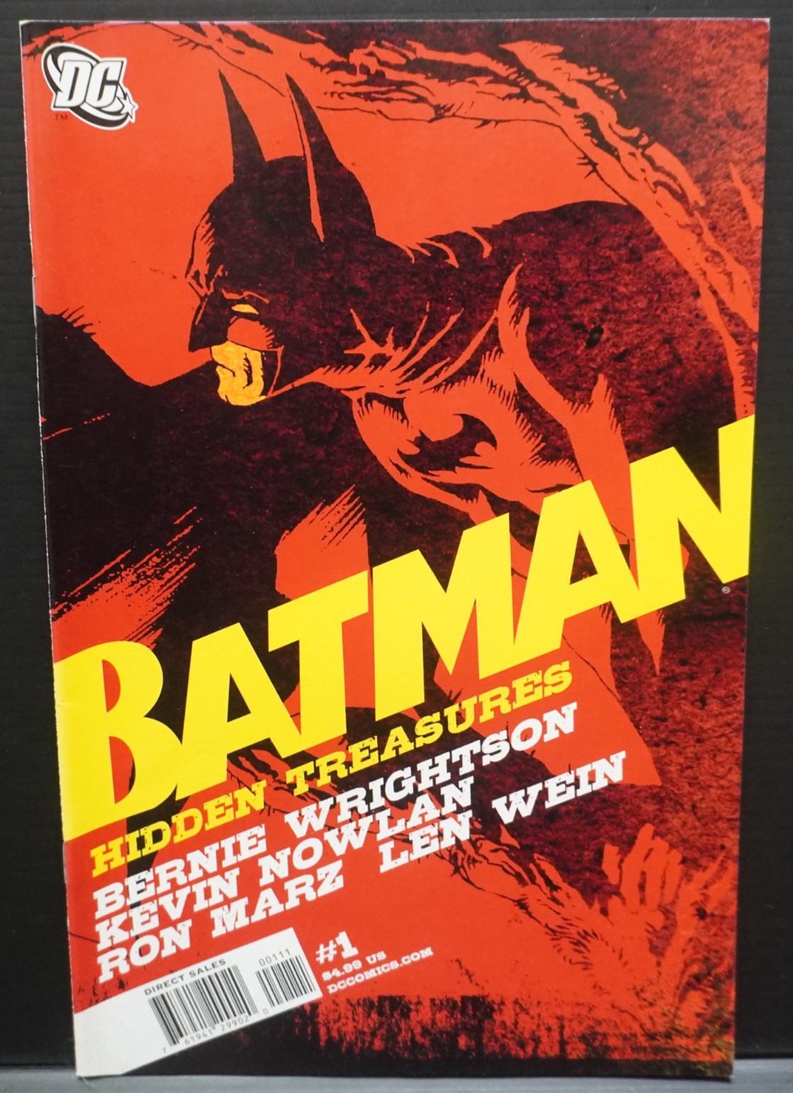 Batman Hidden Treasure #1 Cover A Bernie Wrightson 2010 DComics Nowlan Ron Marz