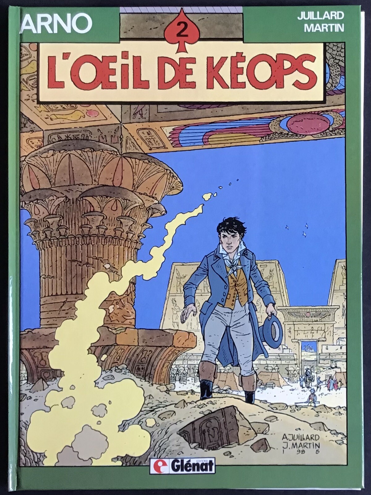 ARNO tome 2 L’Oeil de Kéops EO 1985 Proche du neuf