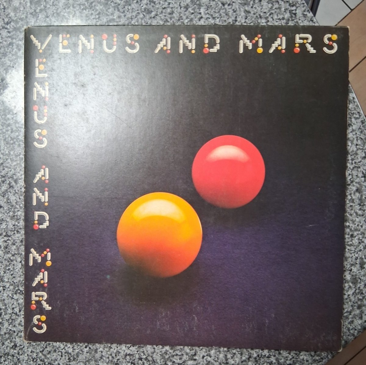 Wings – Venus And Mars - ORIGINAL UK Vinyl LP – PCTC 254 VG