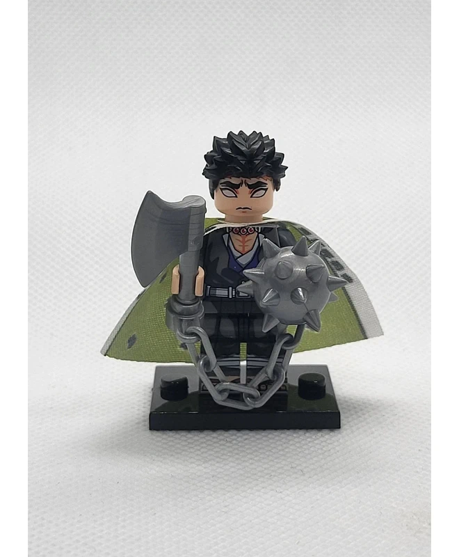 Figurine type Lego - demon Slayer - Gyoumei Himejima (Lego-style Figure - DS - Gyoumei Himejima)