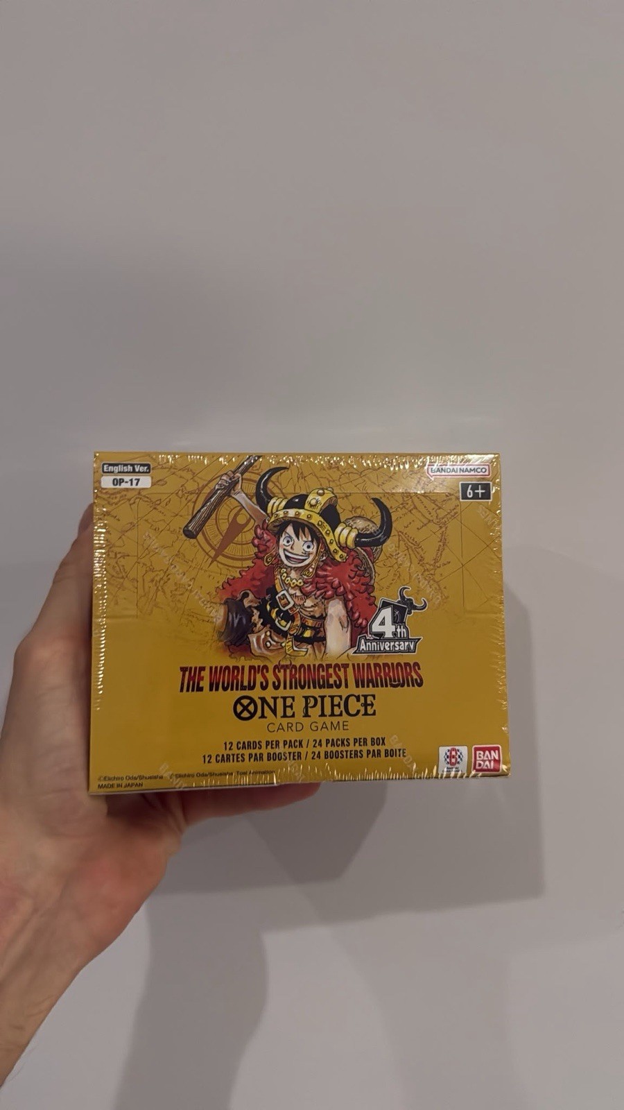 Bandai One Piece Card Game OP-17 Strongest Warriors Box EN