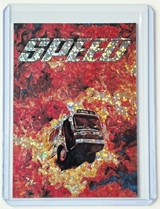Scheda rifrattore Speed Limited Edition firmata artista "Pronti per l'ora di punta" 1/1