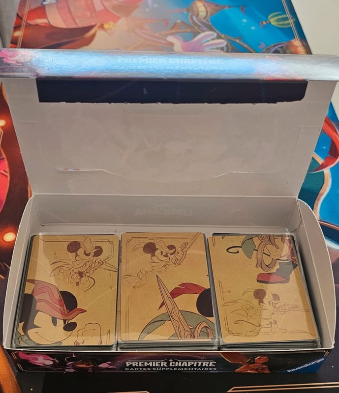 •Título: Lot 155 Cartes Disney Lorcana FR - Premier Chapitre (Set 1) - sans doubles