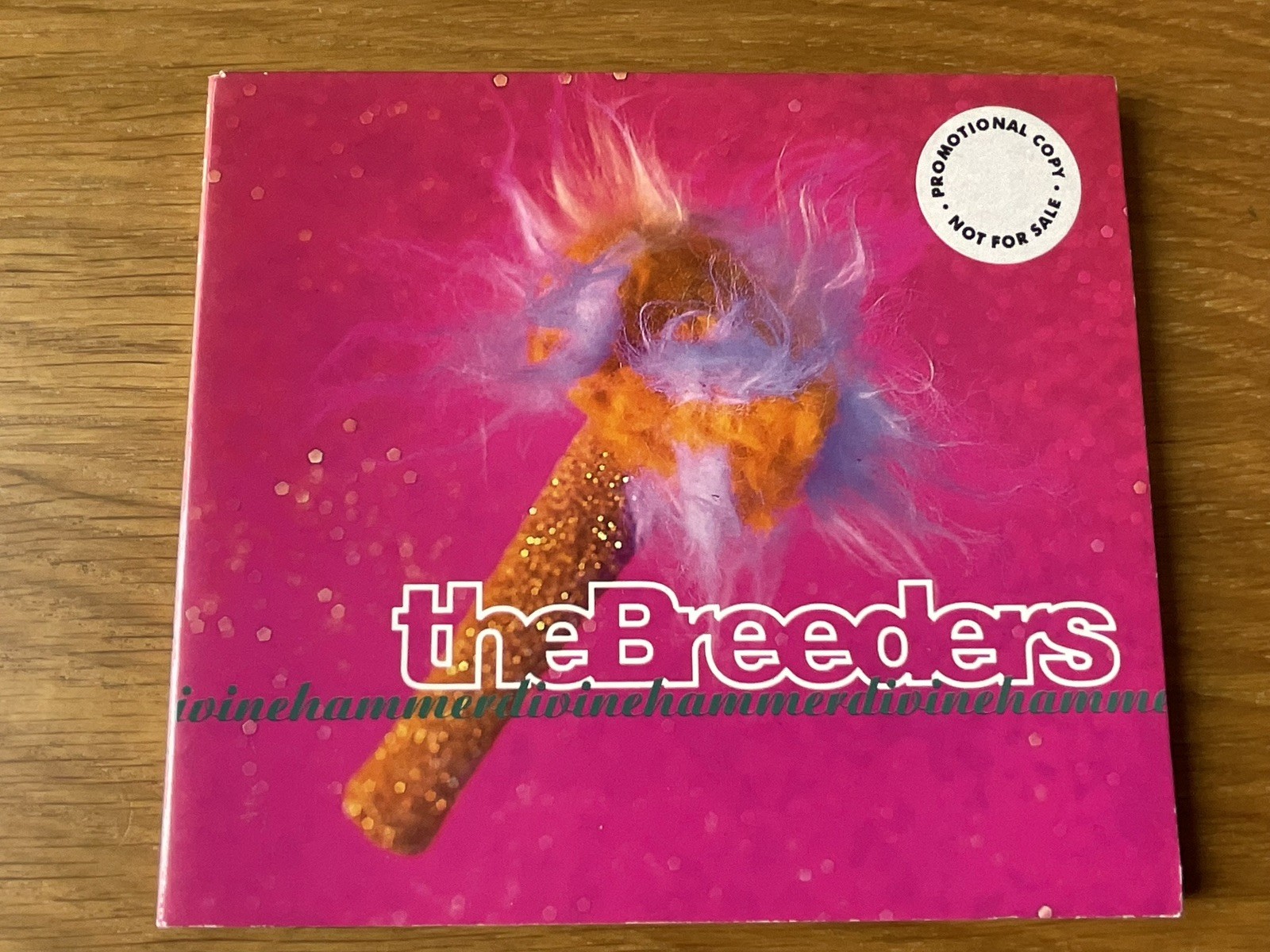 The Breeders CD Divine Hammer 4 tracks Promo Promotional Digipak