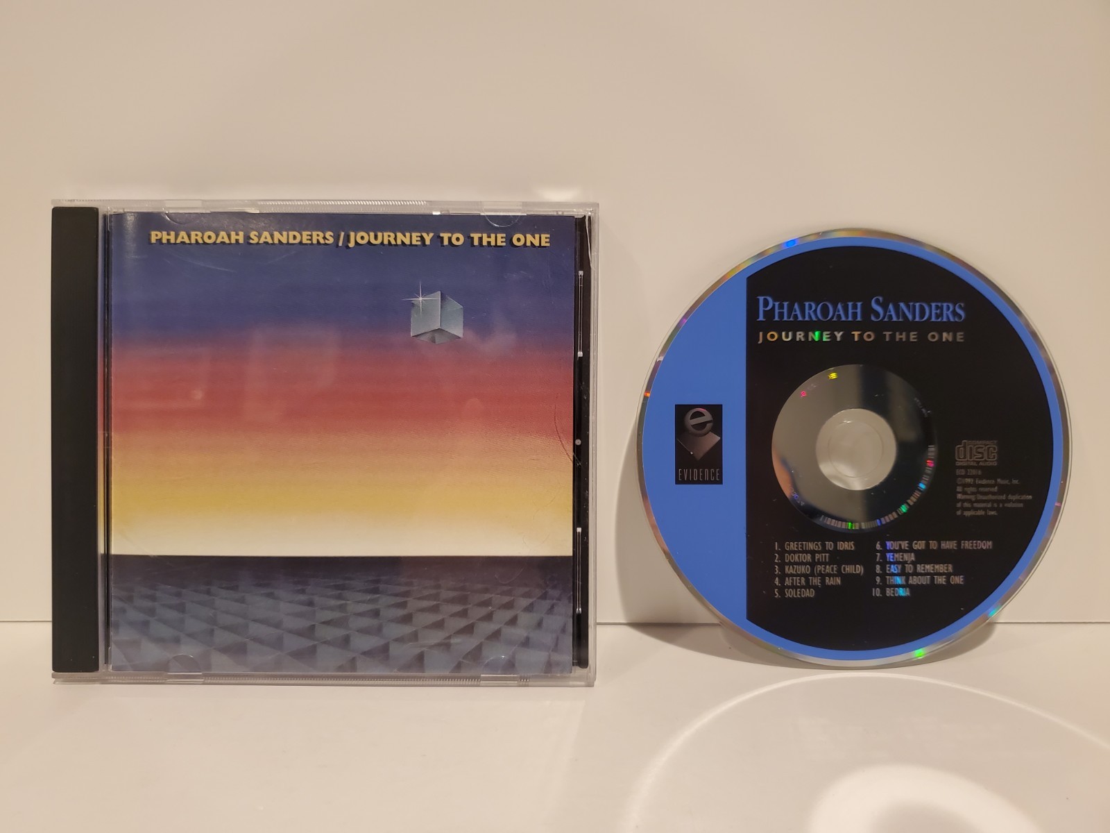 Pharoah Sanders Journey To The One CD 1992 Spiritual Jazz Soul Jazz