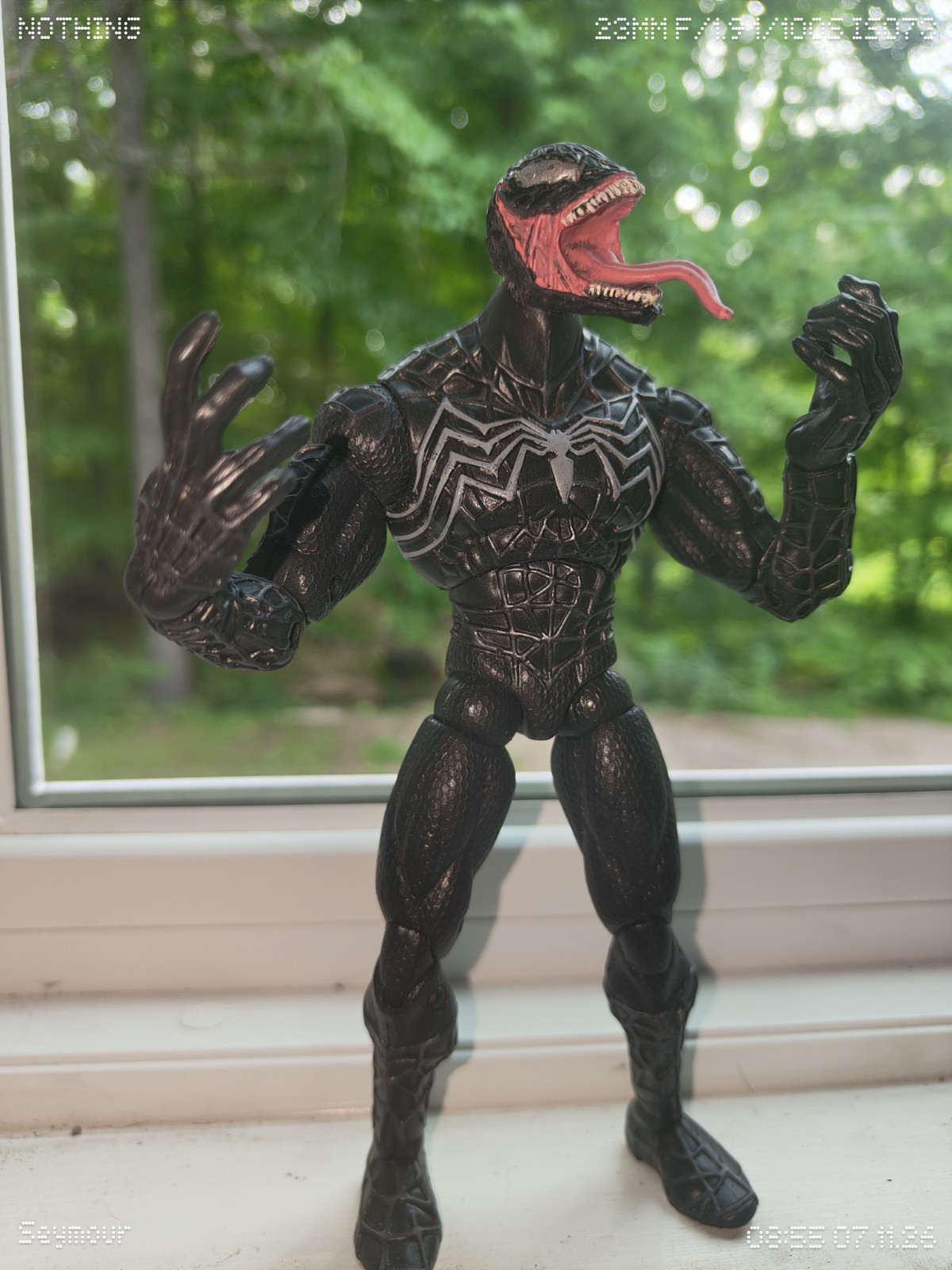 Hasbro 2008 Sandman BAF Wave Venom personaggio Spiderman 3