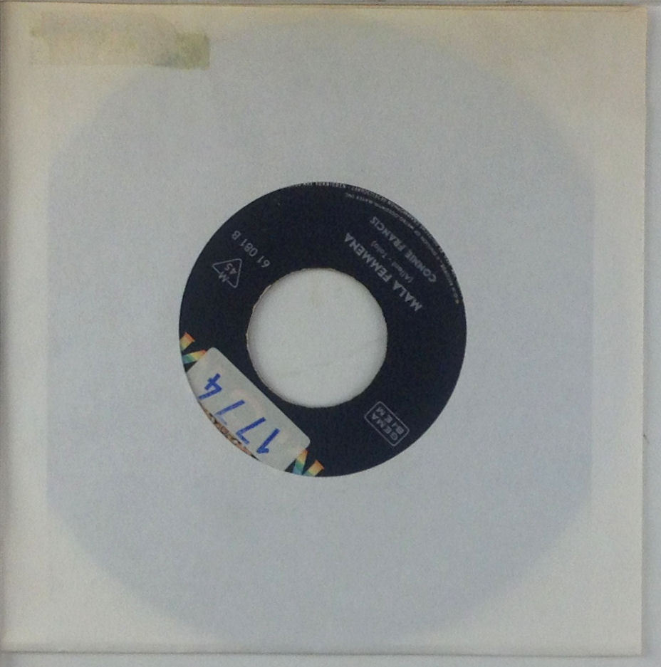7" Singolo - Connie Francis - Drownin' My Sorrows / Mala Femmena - S385
