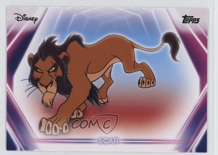 2026 Topps Disney Neon Scar #43 14dq