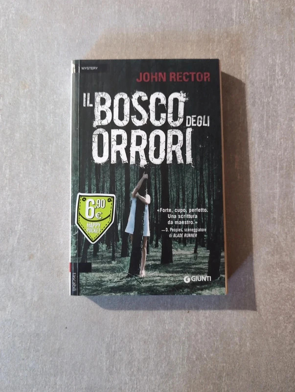"Il Bosco Degli Orrori" John Rector Libro Book Thriller