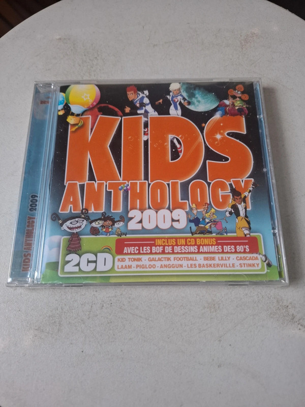 Kids Anthology 2009 2CD Neuf Sous Blister BO Dessins Animés Enfants 1€ | Boîte 17