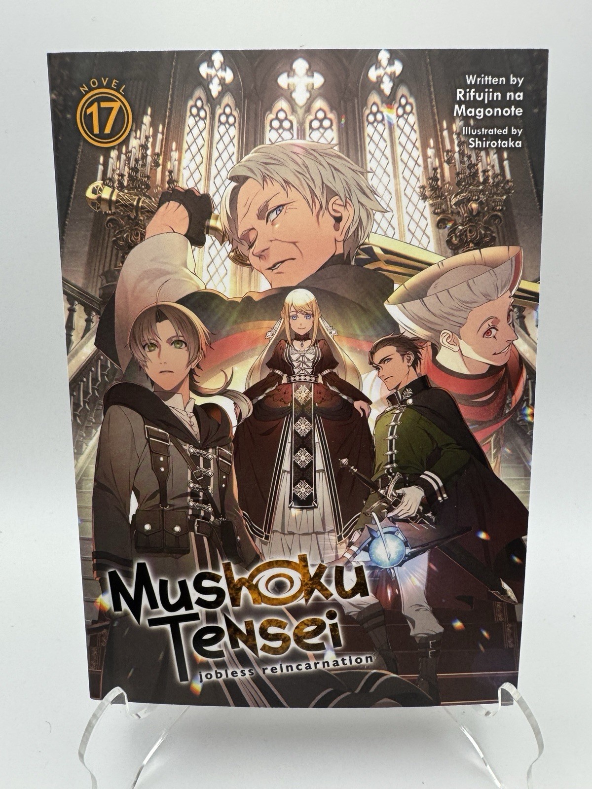 Mushoku Tensei Reincarnazione Senza Lavoro Volume 17 Light Novel Libro Inglese