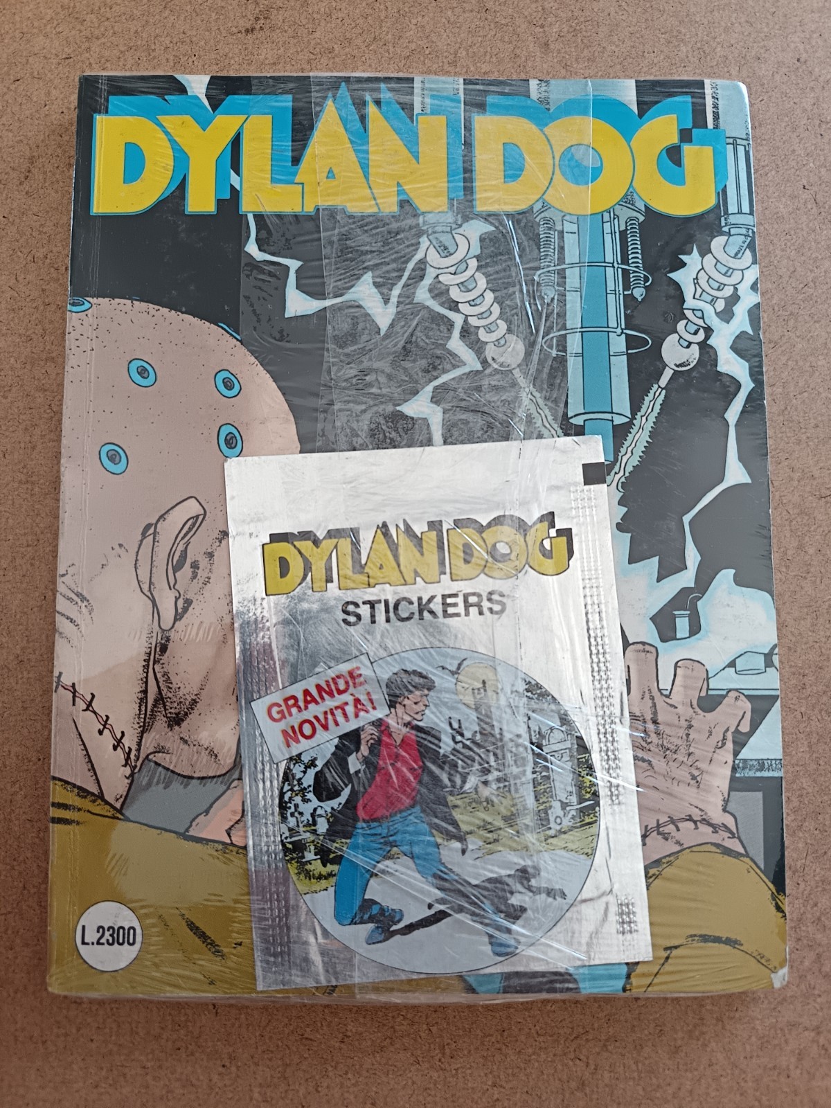 1935A DYLAN DOG 60 FRANKENSTEIN + STICKERS BLISTERATO BONELLI EDITORE COME NUOVO
