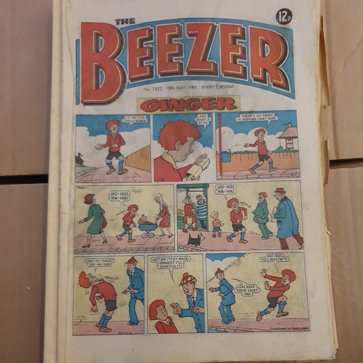 The Beezer No.1322 May 16th 1981