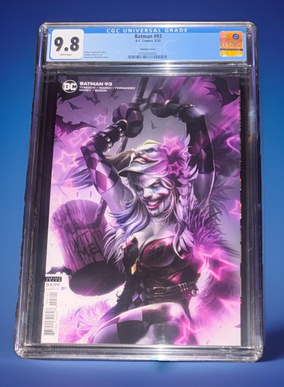 BATMAN #93 CGC 9.8 "VARIANT COVER" 2020 DC