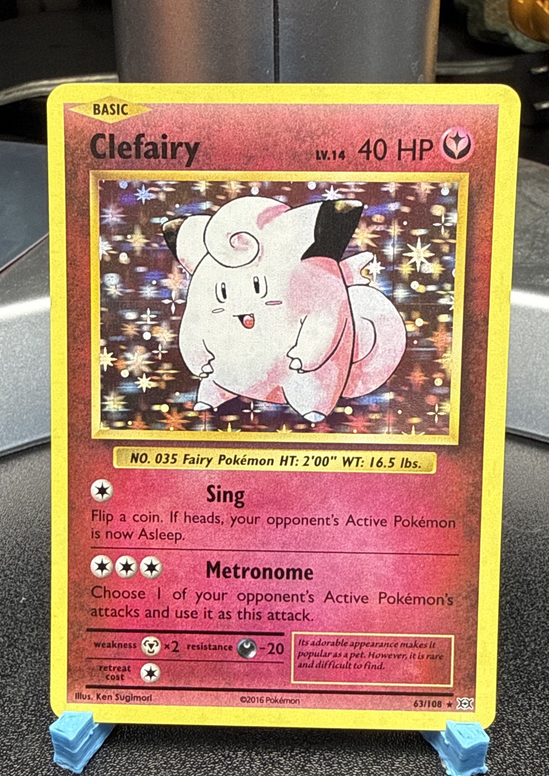 Clefairy 63/108 Evoluzioni Holo