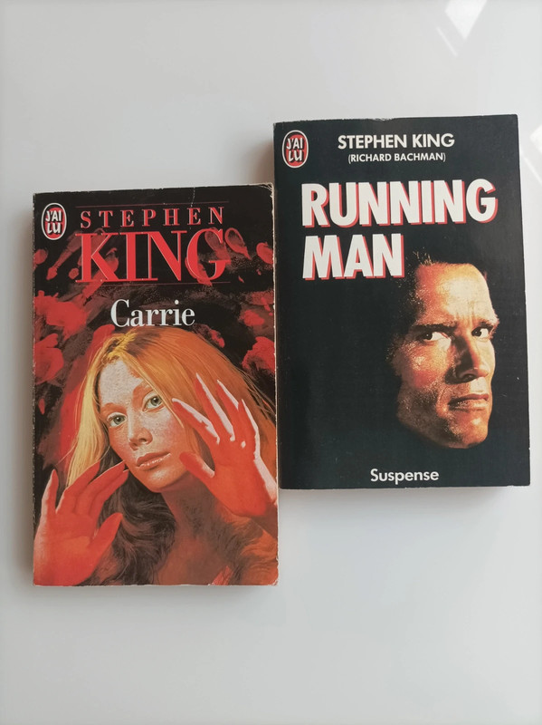 Lot 2 Stephen king 2 euros l'ensemble