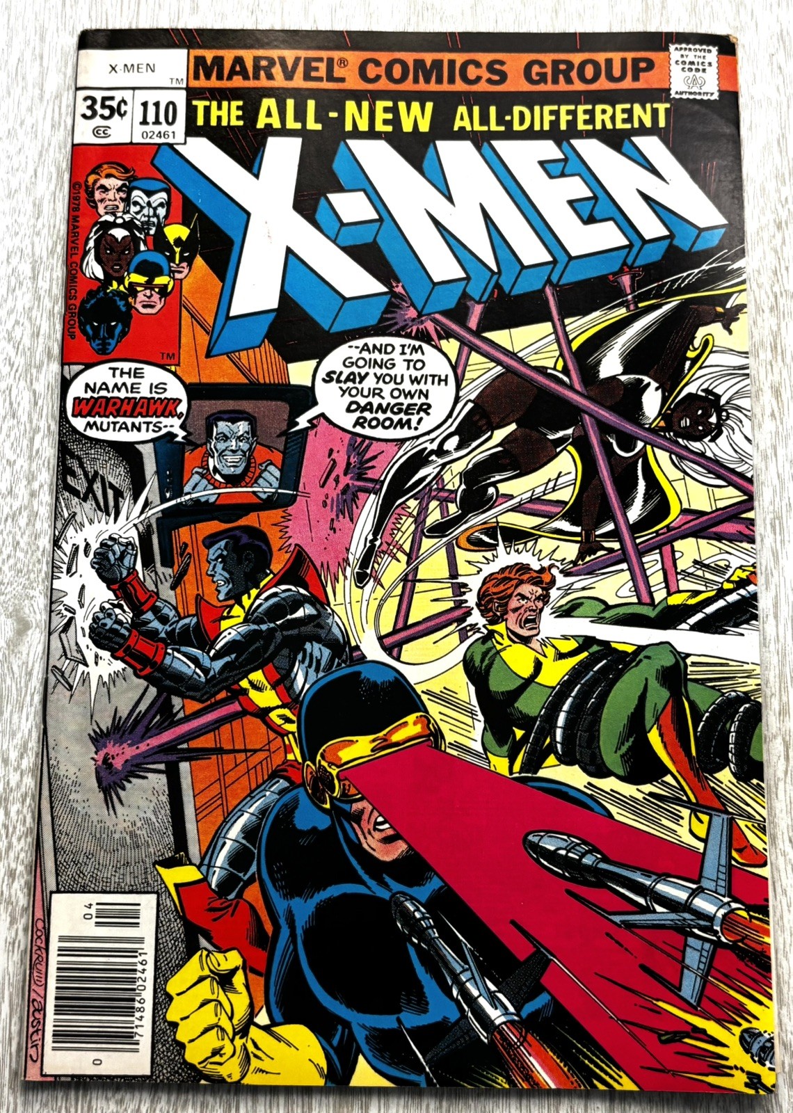 X-Men #110 Marvel Comics 1978 Chris Claremont Dave Cockrum Wolverine